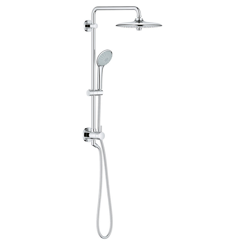 Retro-Fit™ Thermostatic Complete Shower System, Starlight Chrome