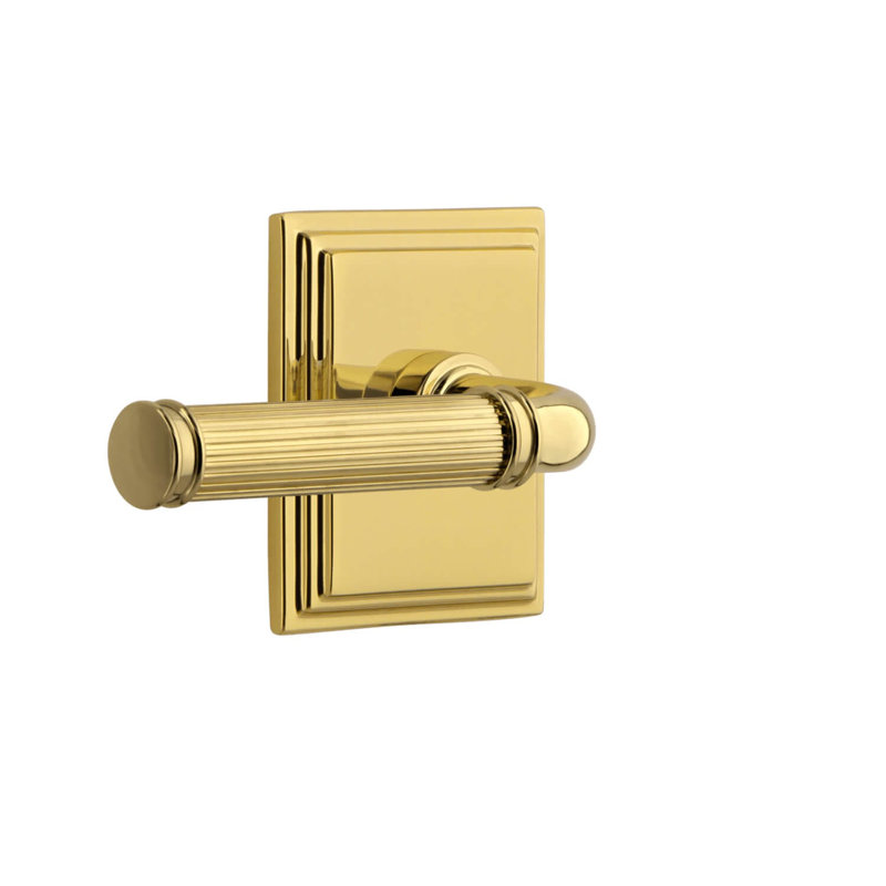 Grandeur Carré Square Rosette Double Dummy with Soleil Lever, Lifetime Brass