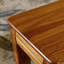 Banc de bout en bois massif Ebony