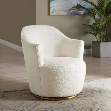 Modway Nora Boucle Upholstered Swivel Chair by Modway & Reviews