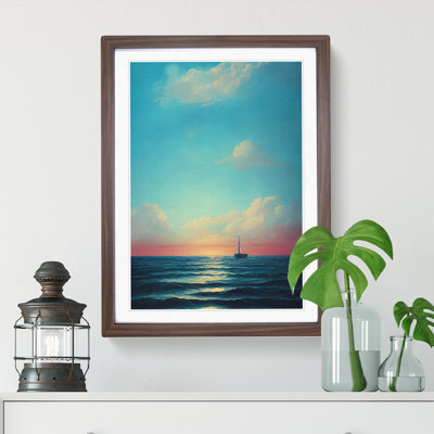 Boat Seascape - Wall Art