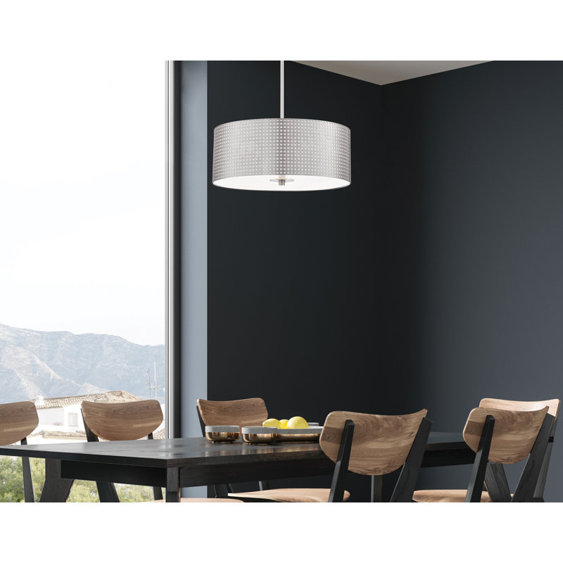 Leiston 3 - Light Drum Pendant