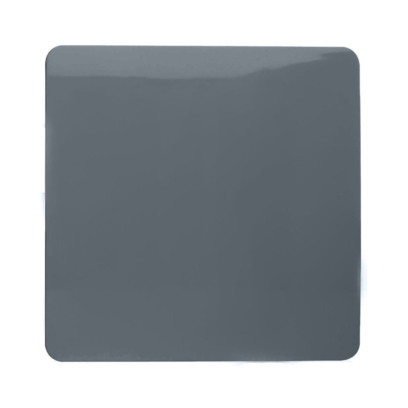 Trendi Switch Single Blanking Plate, Warm Grey