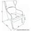 Fauteuil d'appoint rembourré Crendon-114963280