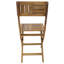 Chaise de patio pliante Alban