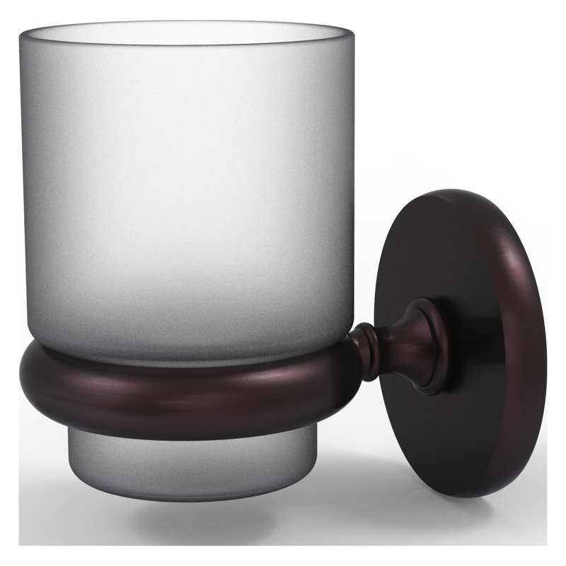 Porte-verre mural Gober, Bronze antique