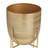 Alodee 2 Piece Metal Indoor Outdoor Planter with Removable Stand Set-321280555