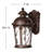 Windsor LED Outdoor Wall Lantern-629037574-629037569