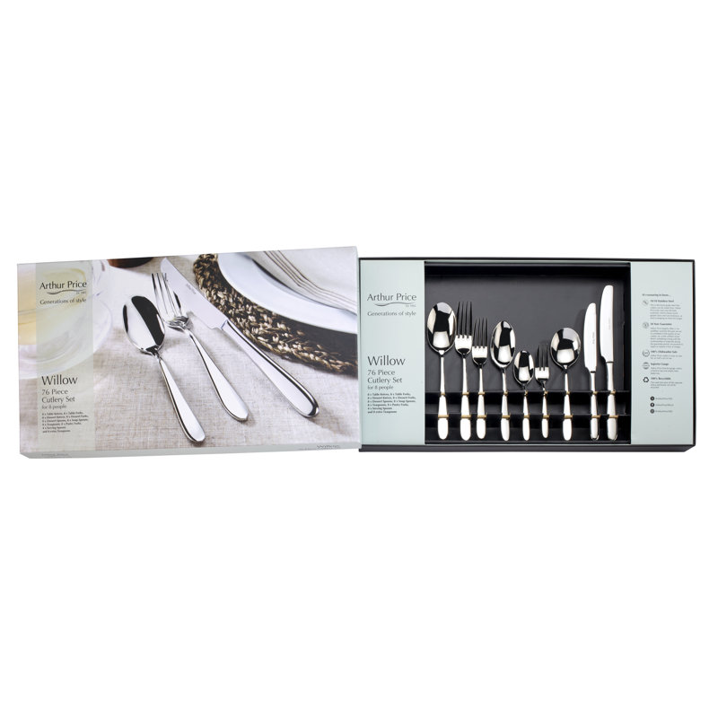 Willow 76 Piece Cutlery Set
