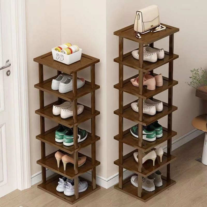 12 Pair Stackable Shoe Rack