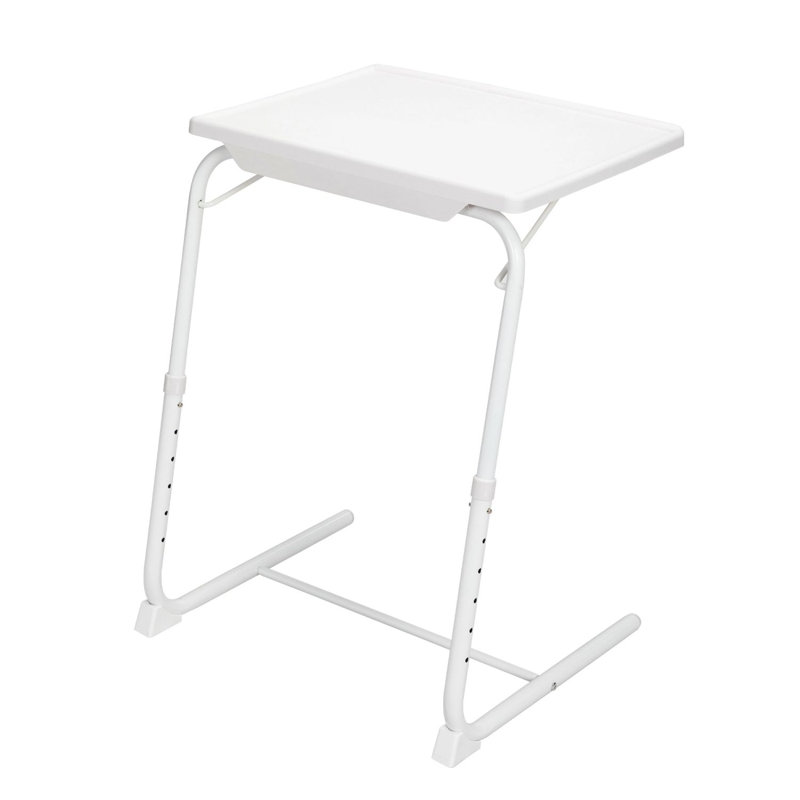 Lamareon Tray Table, White, White