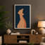 Modernist Dog Modern 1 Piece Wrapped Canvas Wall Art-1285430797-1285430785