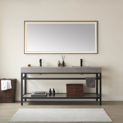 Miroir de salle de bain lumineux