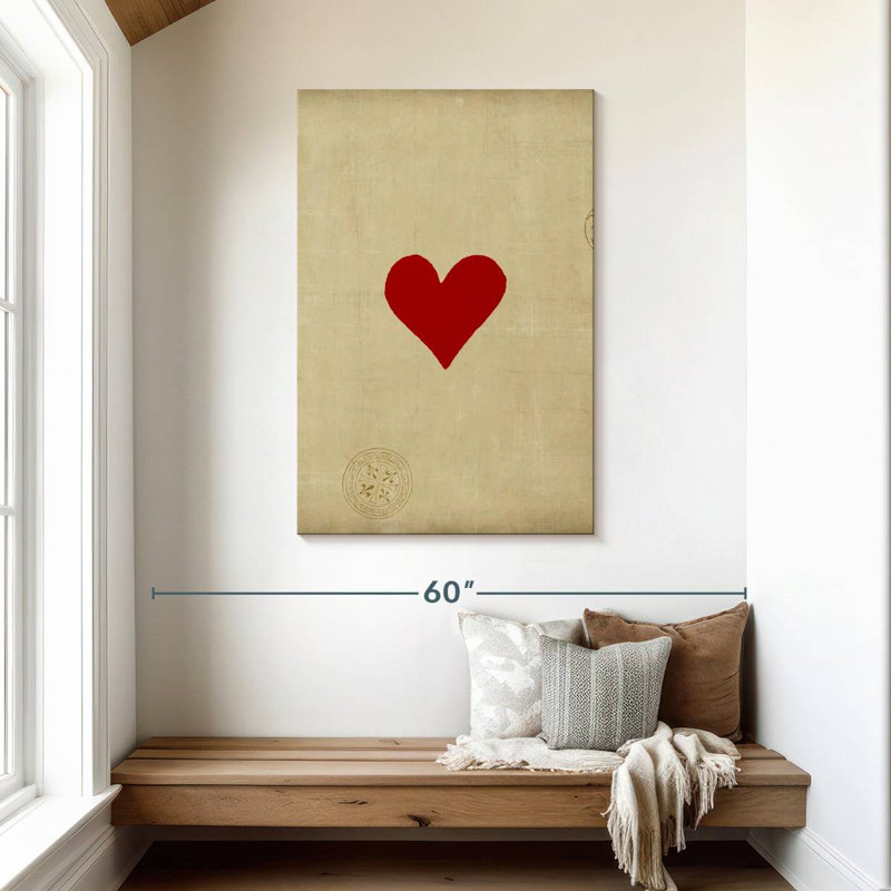 Hardie Small Heart, 45" H x 30" W