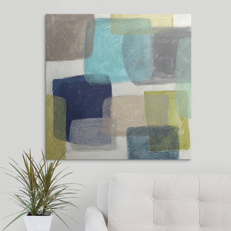 « i » megan meagher, reproduction d’art Transparency, H 35 po x l 35 po x P 1,5 po, Toile