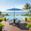 Parasol pour terrasse 11 pi