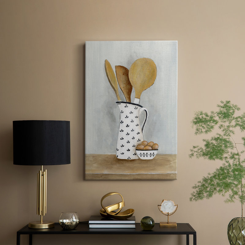 Cottage Kitchen II - Cavas enveloppés de galerie, H 18 po x l 12 po