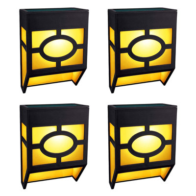 Stimson Solar Powered and Battery Powered Integrated LED Deck Light Pack