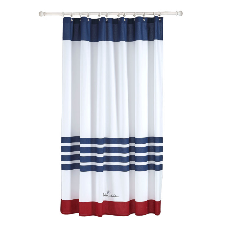 Cotton Shower Curtain, White