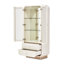 La Rachelle Lighted Curio Cabinet