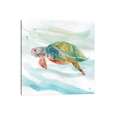 «Turtle Tropics II» par Carol Robinson - reproduction d'art