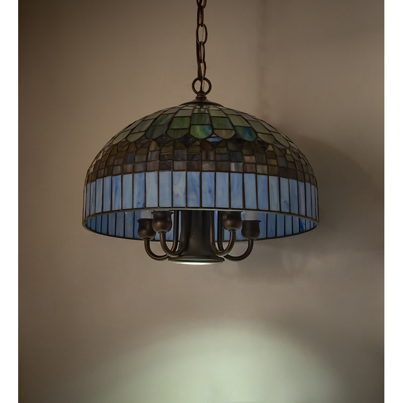 16" Wide Tiffany Candice Pendant