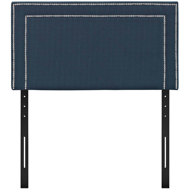 Modway Jessamine Upholstered Fabric Headboard, Azure, Twin