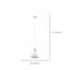 Yonkers 1 - Light Satin Nickel Pendant-104853056-104853053