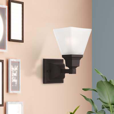 Mathias Steel Flush Mounted Sconce