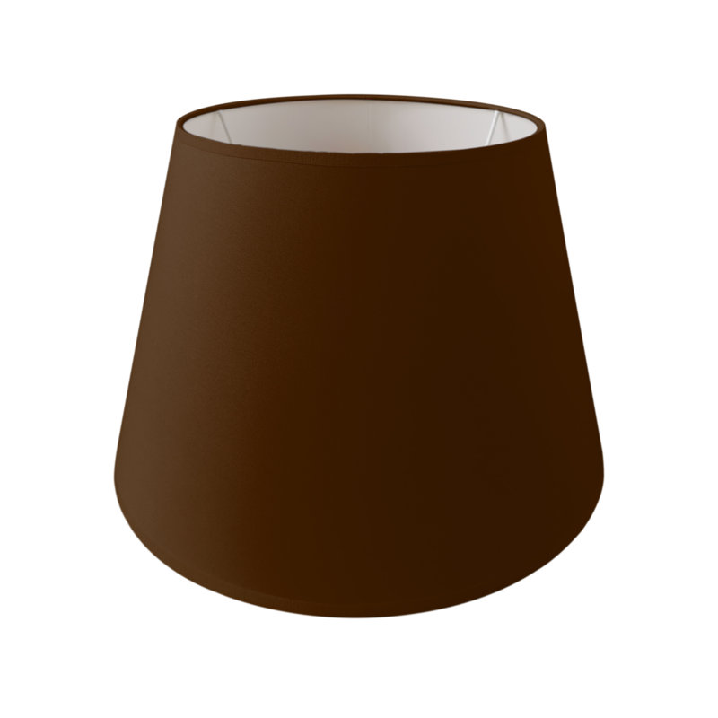 30 cm H Empire Cotton Lamp Shade ( Uno ), Black