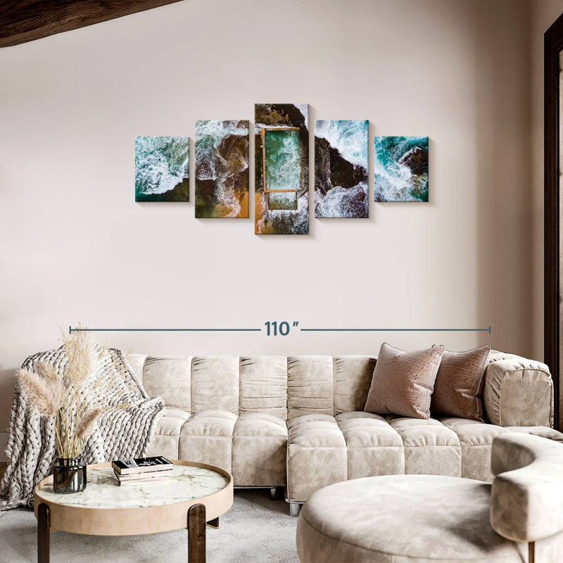 Piscine Mona Vale Ocean, H 34 po x l 74 po