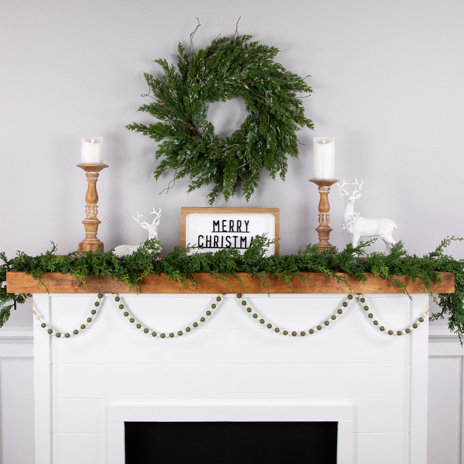 Wood 72'' Novelty Garland Garland