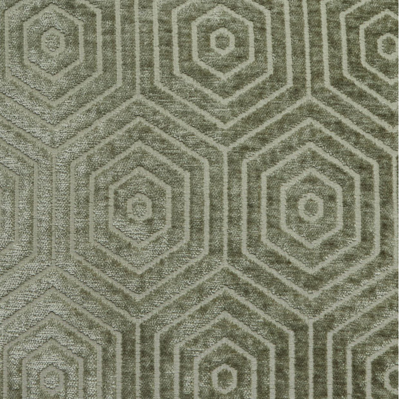 Coussin Renue Sutter - Fenouil, H 19 po x l 19 po, Carrée