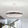 Kauman 27 Inch Towtone Rattan Ceiling Fan 6 Light With Remote