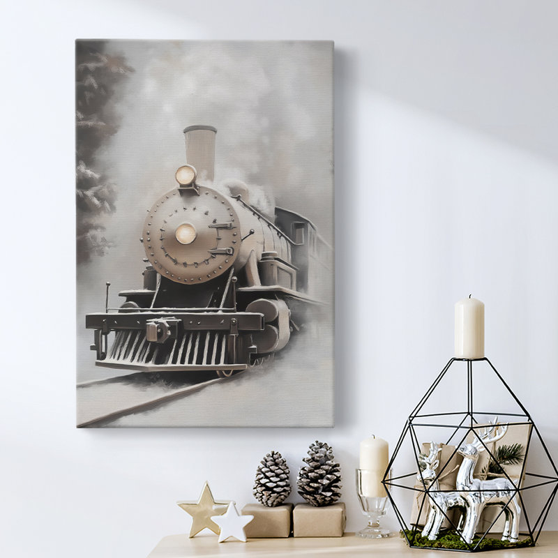 Art des Fêtes de Noël - Toile tendue avec châssis - Série 2-CXCI, H 27 po x l 18 po