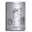 «Pocket Lighter Blueprint Brevet White» par Patents-177090952