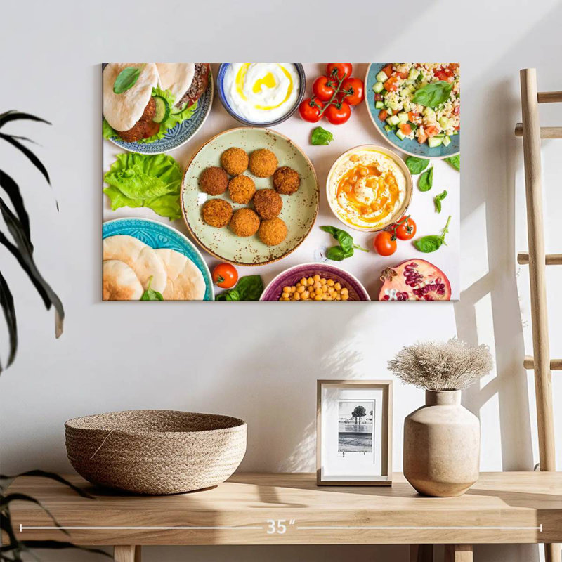 Yarlin Middle Eastern Dishes, 16" H x 24" W