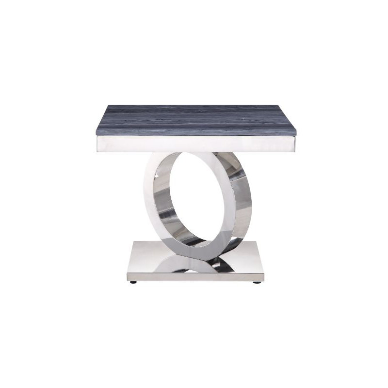 Table de bout à piédestal Akshana