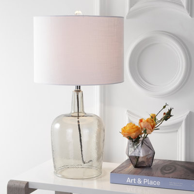 Chesterfield Glass Table Lamp