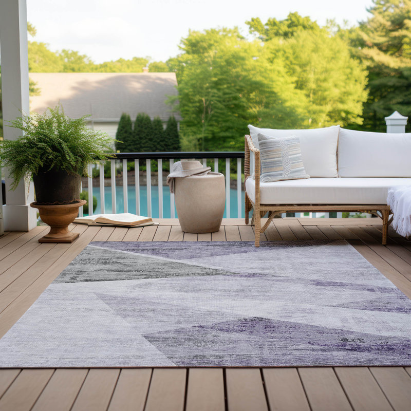  Malchow Non-Slip Door Mat, Rectangle 2'6" x 3'10"