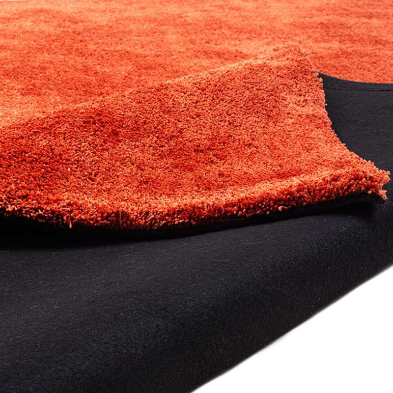 Solid Colour Hand Tufted Shag Area Rug, Runner 65 x 135cm