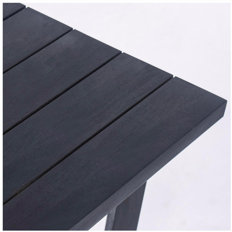 Table d'appoint ELLA SQUARE, noir