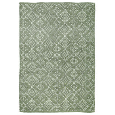Tapis d'intérieur / extérieur en polyester tissé à la machine Layla
