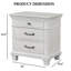 Mobilier de chambre à coucher de style transitionnel avec poignées en métal 1Pc