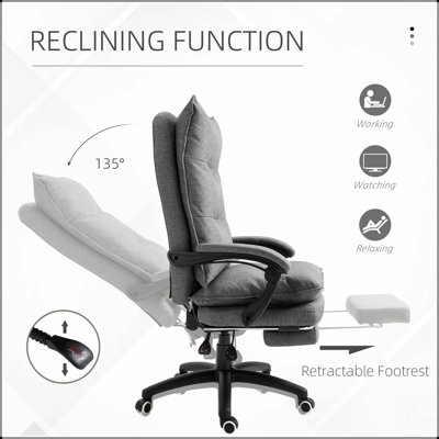 Fauteuil inclinable et pivotant à 360 °
