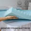 Surmatelas en mousse mémoire, surmatelas infusé de gel rafraîchissant pour soulager les maux de dos-1169330447-1163735785