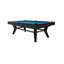 Doc & Holliday Carmel 8' Slate Pool Table In Matte Charcoal With Professional Installation Included