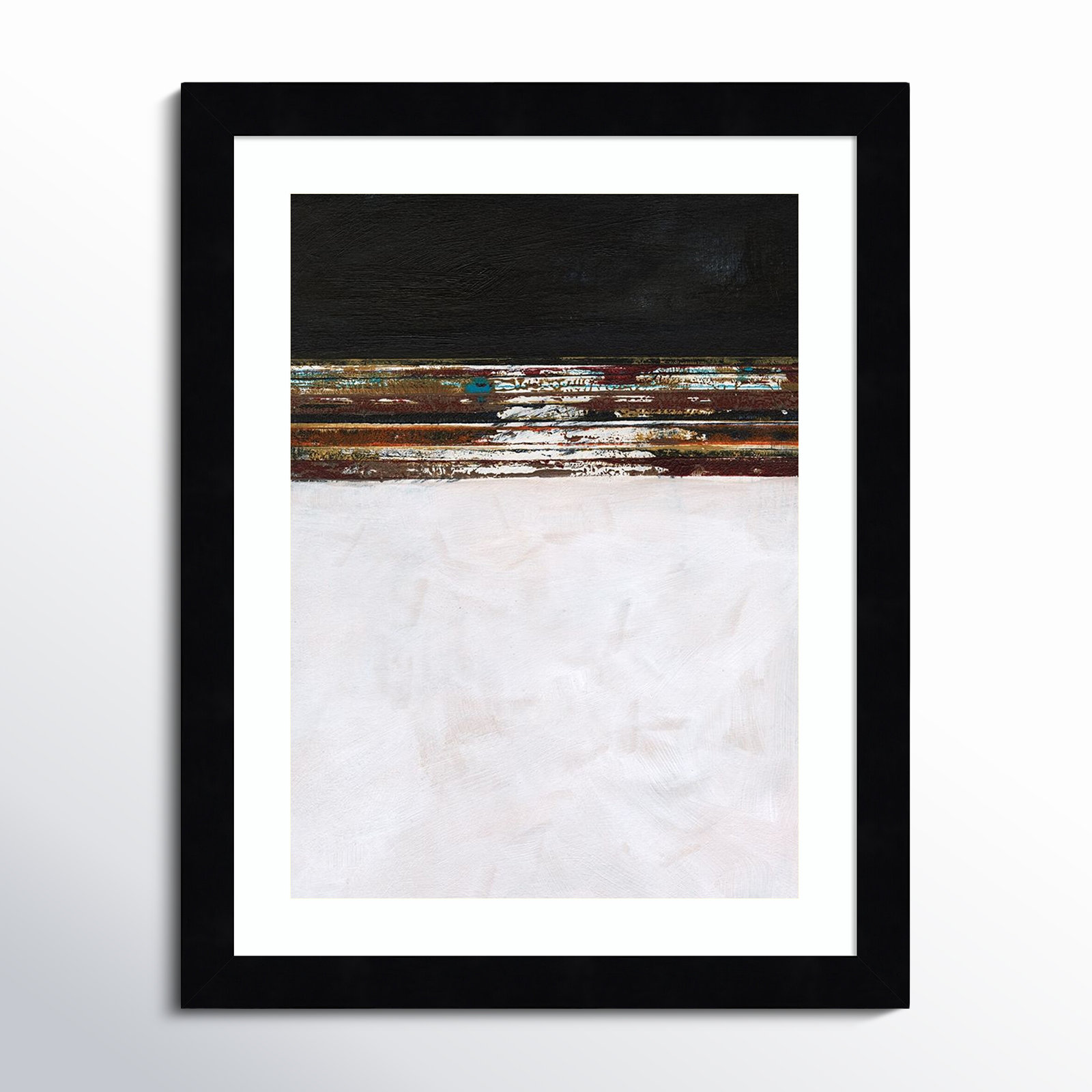 A Sense Of Space III by Jodi Fuchs, Black Framed Paper, 14.12" H x 11.12" W x 0.88" D