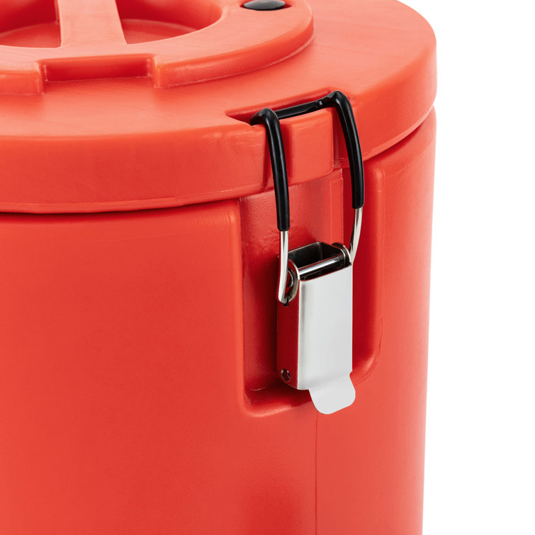 Red Barrel Studio® Iestyn Hot Beverage Dispenser, Coffee Urn, Large  Stainless Steel Warm Apple Cider Drink Dispenser With Mini Burner Stove  Container