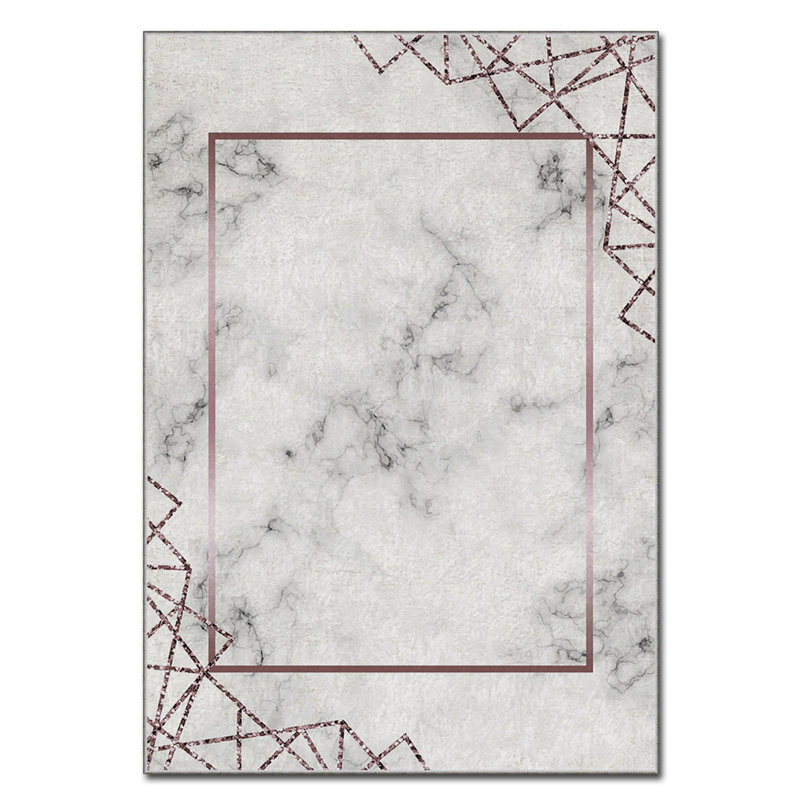 Luxurious Polyester Carpet, 3.3 x 4.6 Feet, 100% Velvet Fabric | 740 g/m², 0.08 in Pile Height | Non-Slip Felt Dot Underside, Laminated Sponge for Comfort | Easy to Clean, Machine Washable at 86°F